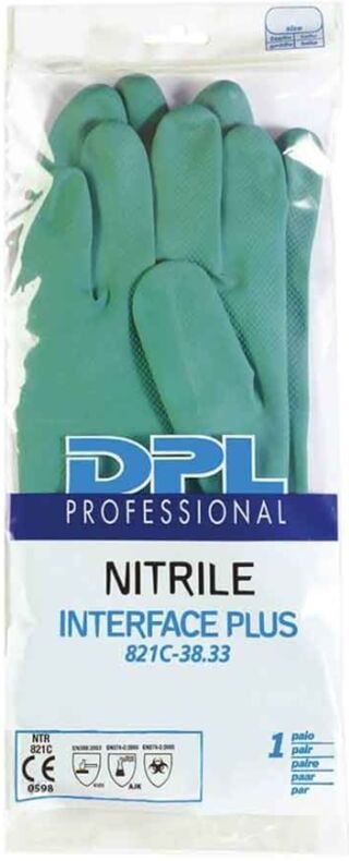 Klushandschoenen - Groen - Chloornitril - Antislipprofiel