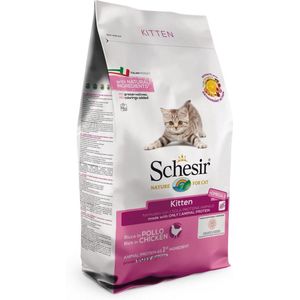 1.5kg Kitten met Kip Schesir droog kattenvoer