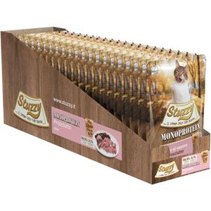 Stuzzy, Monoproteïne korrel en glutenvrij, compleet natvoer voor kittens met kip, paté (20 enveloppen van 85 g)