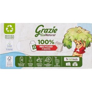 grazie natural Tissues 80 Stuks