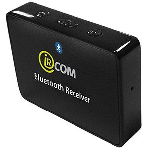 Irradio Draagbare Bluetooth-ontvanger met iPod Docking Connector, Zwart