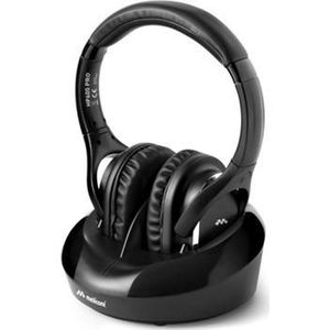 Meliconi - HP600 PRO - Draadloze Koptelefoon - Zwart - ANC - 8 uur gebruik