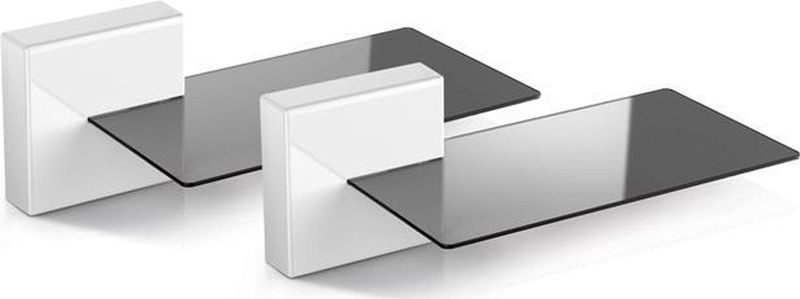 Meliconi - Ghost Cubes - Geluidsbalk Wand - Wit - Luidsprekerstandaard