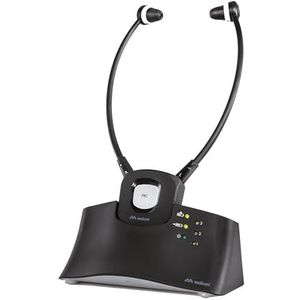 Meliconi HP STETO DIGITAL Hoofdtelefoon Zwart (Draadloze), Koptelefoon, Zwart