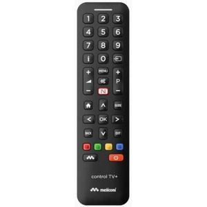 Meliconi - Control TV+ - Afstandsbediening - Zwart