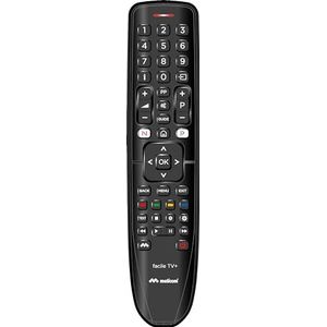 Meliconi - GUMBODY Easy TV+ - Universele Afstandsbediening - Rubber - Compatibel met Meer dan 50.000 Apparaten