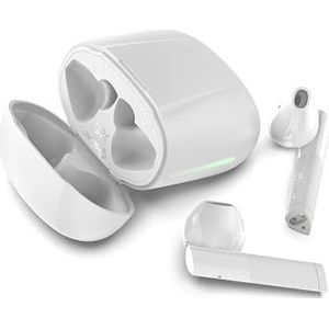 Meliconi Mysound Dart Pods True Wireless Bluetooth 5.3 hoofdtelefoon wit met LED