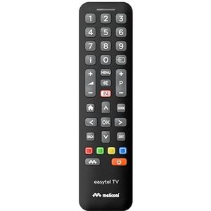 Meliconi | Universele afstandsbediening voor Easytel TV NIEUW - regelt ook de basisfuncties van smart-tv's.