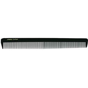 Janeke Black Line Wide and fine teeth waving comb Haarkam voor Hitte Styling 1 st