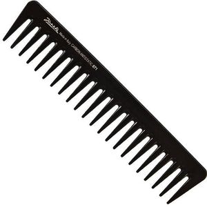 Janeke - Carbon Fibre Gel Application Comb - Haarkam - 19 cm - Antistatisch