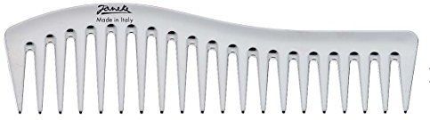 Janeke - Chromium Line Wavy Comb - Haarkam - 1 stuk