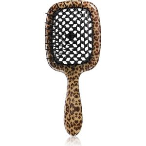 Janeke Superbrush Spotted - Platte Borstel - Nylon - 20,3 x 8,5 x 3,1 cm
