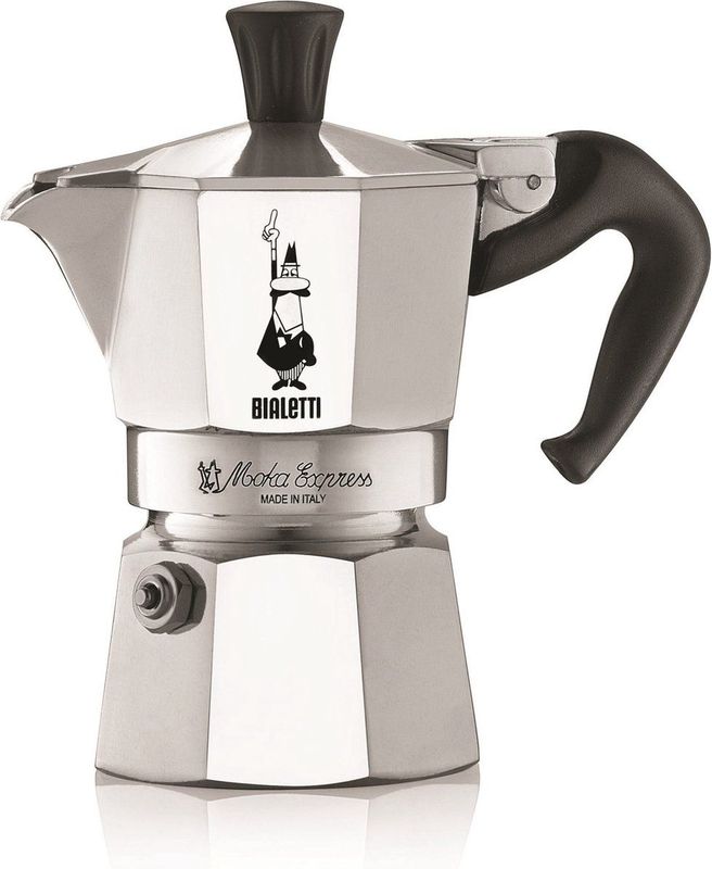Bialetti Moka Express Percolator 1 kops Aluminium