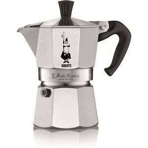 Bialetti - Moka Express - Cafetière - Zilver - 3-cup