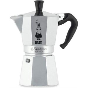 Bialetti Moka Express Percolator 6 kops Aluminium