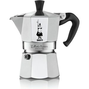 Bialetti Moka Express Percolator 4 kops Aluminium