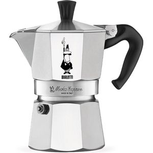 Bialetti Moka Express Percolator 9 kops Aluminium