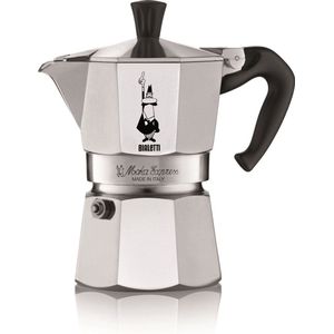 Bialetti Moka Express Percolator 2 kops Aluminium