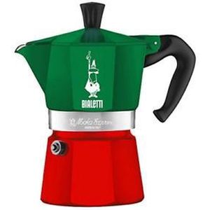 Bialetti Moka Express Italia Percolator 3 kops Aluminium