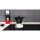 Bialetti Moka Induction - Percolator - Zwart - 2 kops