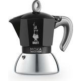 Bialetti Moka Induction - Percolator - Zwart - 2 kops