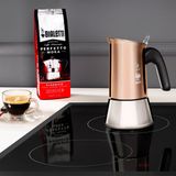 Bialetti Venus Copper - Percolator - 6 kops - Roestvrijstaal - Inductiegeschikt