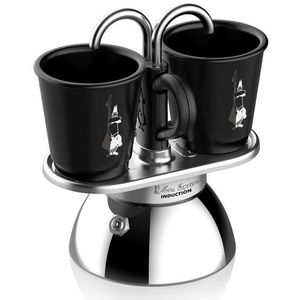 Bialetti Mini Express - Percolator - 2 kops - inductiegeschikt - met 2 kopjes