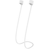 Draadloze Bluetooth headset anti-verloren touw magnetische siliconen Lanyard voor Apple AirPods 1/2 (wit)