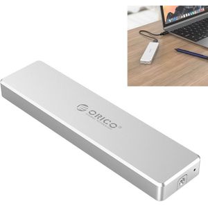 ORICO PCM2-C3 M. 2 M-sleutel tot USB 3 1 Gen2 USB-C/type-C push-top Solid State schijfbehuizing  de maximale draagkracht: 2 TB (zilver)