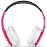 Koptelefoon Bluetooth headset oortelefoon draadloze koptelefoon stereo opvouwbare sport oortelefoon microfoon headset handsfree MP3-speler (witgoud)