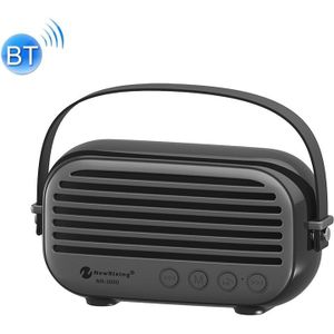 NewRixing NR-3000 stijlvolle huishoudelijke Bluetooth Speaker met Hands-Free Call-functie  ondersteuning TF-kaart & USB & FM & AUX (zwart)