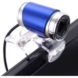 HXSJ A860 30fps 12 Megapixel 480P HD webcam voor desktop/laptop  met 10m geluidsabsorberende microfoon  lengte: 1.4 m (blauw)