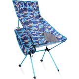 Outdoor draagbare camouflage vouwen Camping stoel licht vissen strandstoel luchtvaart aluminiumlegering rugleuning fauteuil