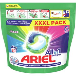 Ariel All-in-1 Pods - Color - 70 stuks / wasbeurten - XXXL Pack