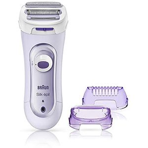 Braun Silk-Épil LS5-560 Elektrisch scheerapparaat, draadloos, kam- en peeling-systeem 3 in 1, lila