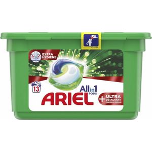 6x Ariel All-in-1 Pods+ Wasmiddelcapsules Effect Oxi-vlekverwijderaar 13 stuks