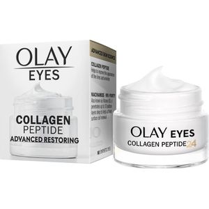Olay Collagen Peptide Oogcrème - 99% Pure Niacinamide & Vit E - Verstevigt, Herstelt, Hydrateert - 15ml