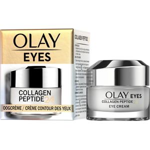 Olay Collagen Peptide Oogcrème - 99% Pure Niacinamide & Vit E - Verstevigt, Herstelt, Hydrateert - 15ml