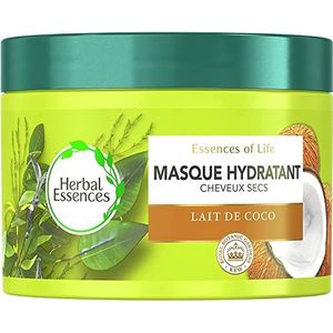 Herbal Essences Masker en conditioner, kalmerend en hydraterend, met kokosnoot melk, voor zeer droog haar, niet op dieren getest, veganistisch, 450 ml