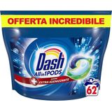 Dash - Pods - Wasmiddel - Kleurloos - Capsules - 20 Stuks