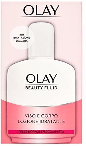 Olay Beauty Fluid Hydraterende Lotion Voor Gezicht En Lichaam Voor Normale, Droge En Gecombineerde Huid 100 ml