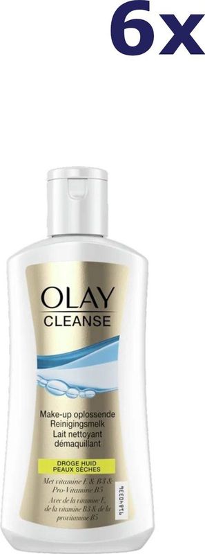 6x Olay Cleanse Reinigingsmelk 200 ml