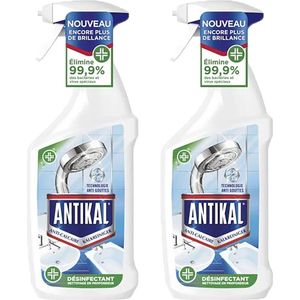 Antikal Kalkaanslagverwijderaar Spray Diepe Reiniging 2 x 700 ml Desinfectie