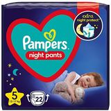 Pampers - Night Pants - Wegwerp-Luierbroekjes - 22 st