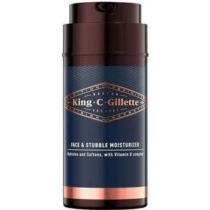 Gillette King C. Face & Stubble Moisturizer beard & body hydraterende crème 100 ml
