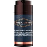 King C. Gillette - Gezicht en Stoppelbaard Moisturizer - 100ml - Hydraterend