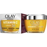 Olay Vitamine C + AHA24 Gel - Dagcrème - Voor Een Stralende En Gelijkmatige Teint - 50ml