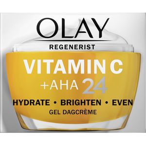 Olay Vitamine C + AHA24 Gel - Dagcrème - Voor Een Stralende En Gelijkmatige Teint - 50ml