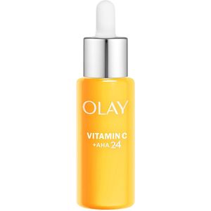 Olay Vitamine C Serum - AHA + 99% Pure Niacinamide - Anti-pigmentvlekken - Egaliseert, Hydrateert - 40ml