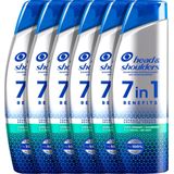 Head & Shoulders 7in1 - Anti-Roos Shampoo - Ultra Kalmerend - 6 x 225 ml